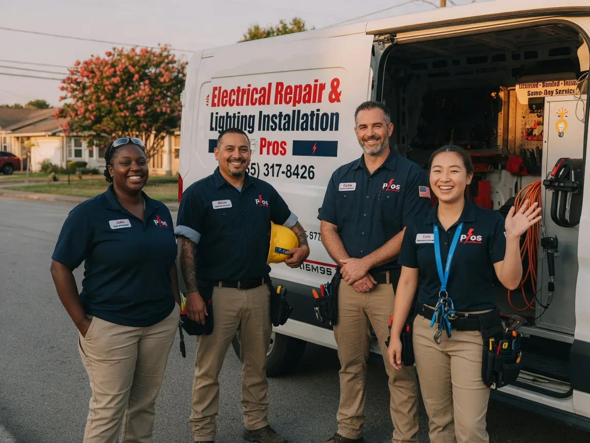Licensed Electrician company in Pattonville, TX